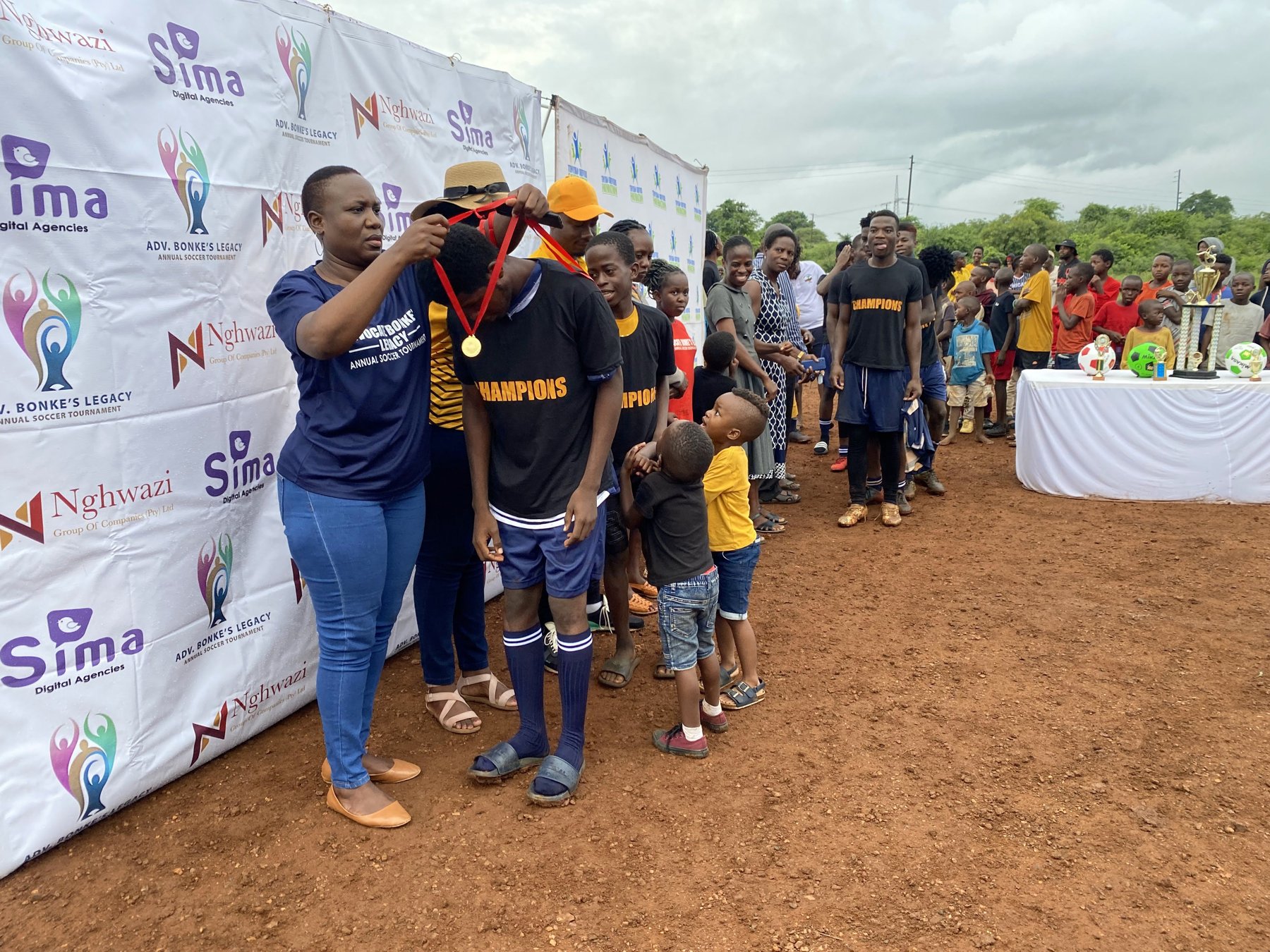 Adv. Bonke soccer tournament