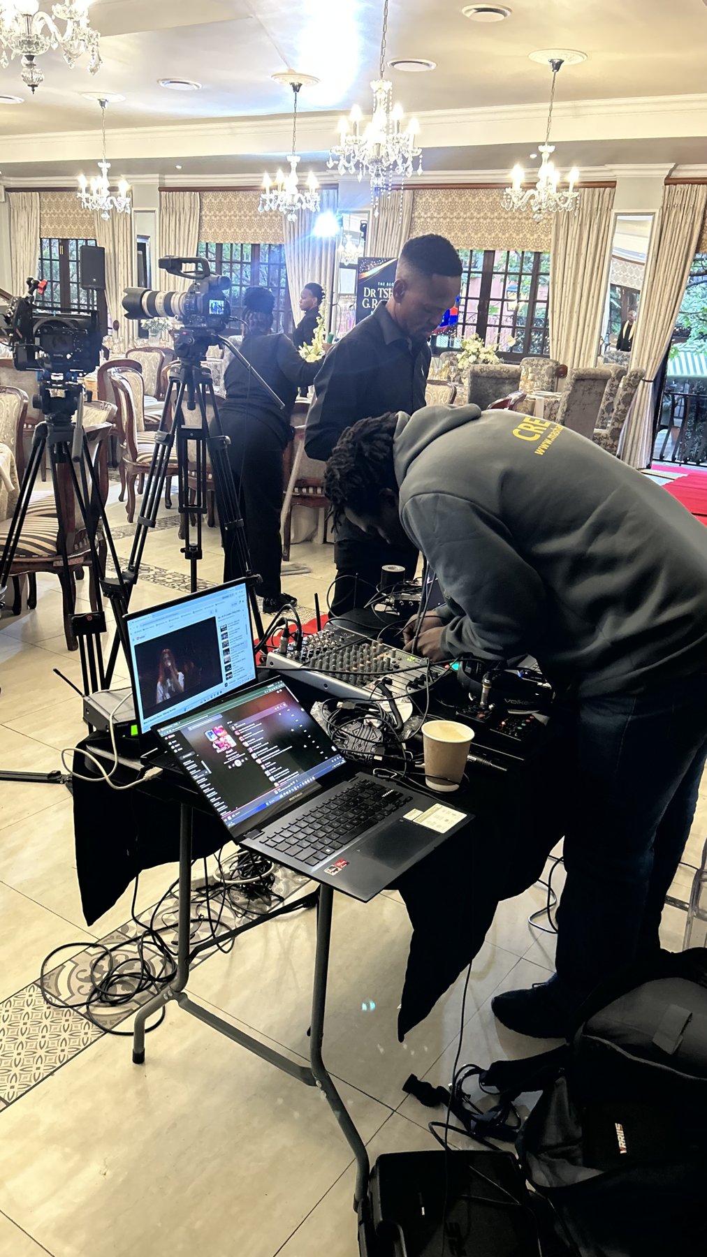 Camera operation on location