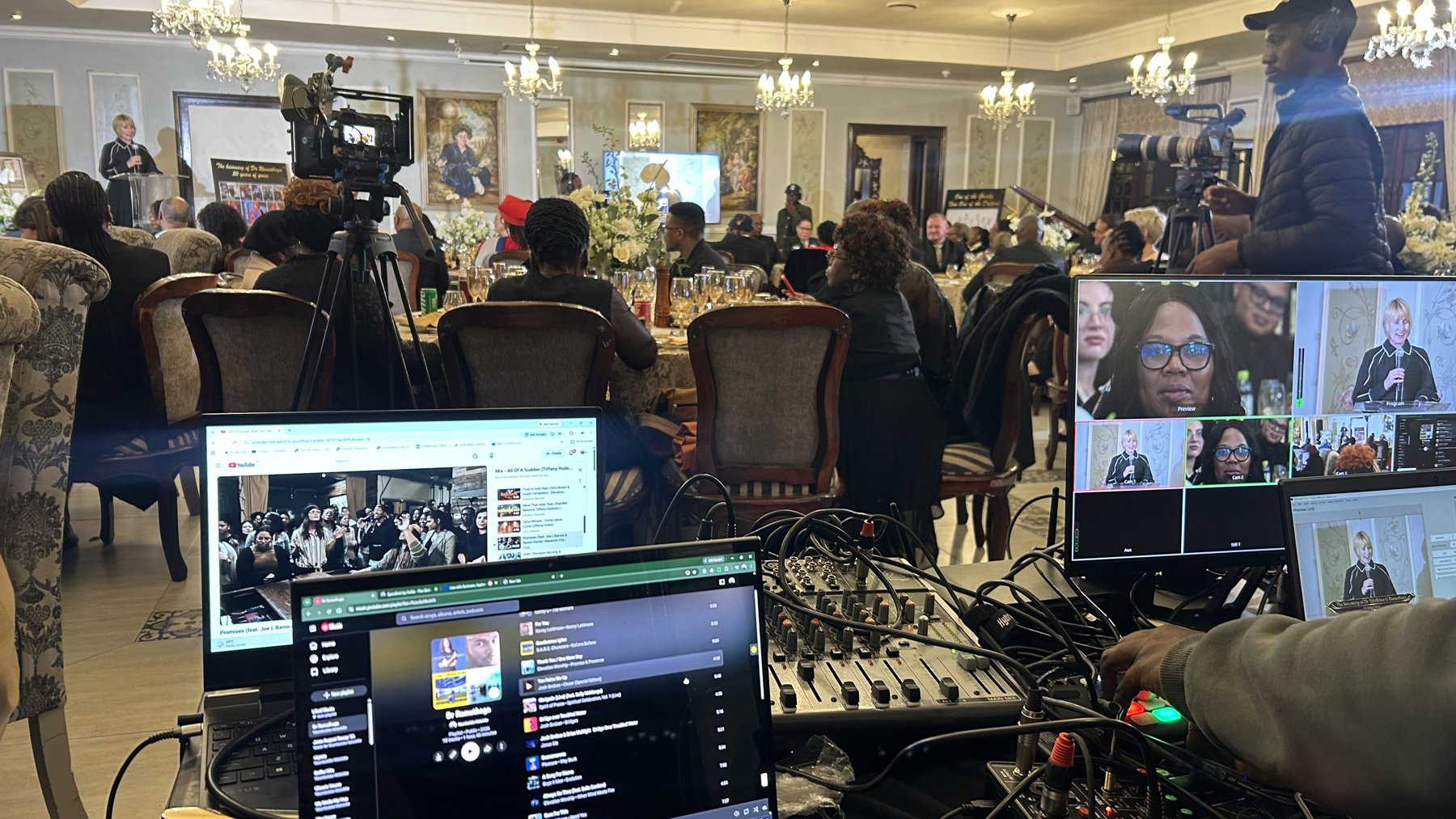 Managing coverage around the event