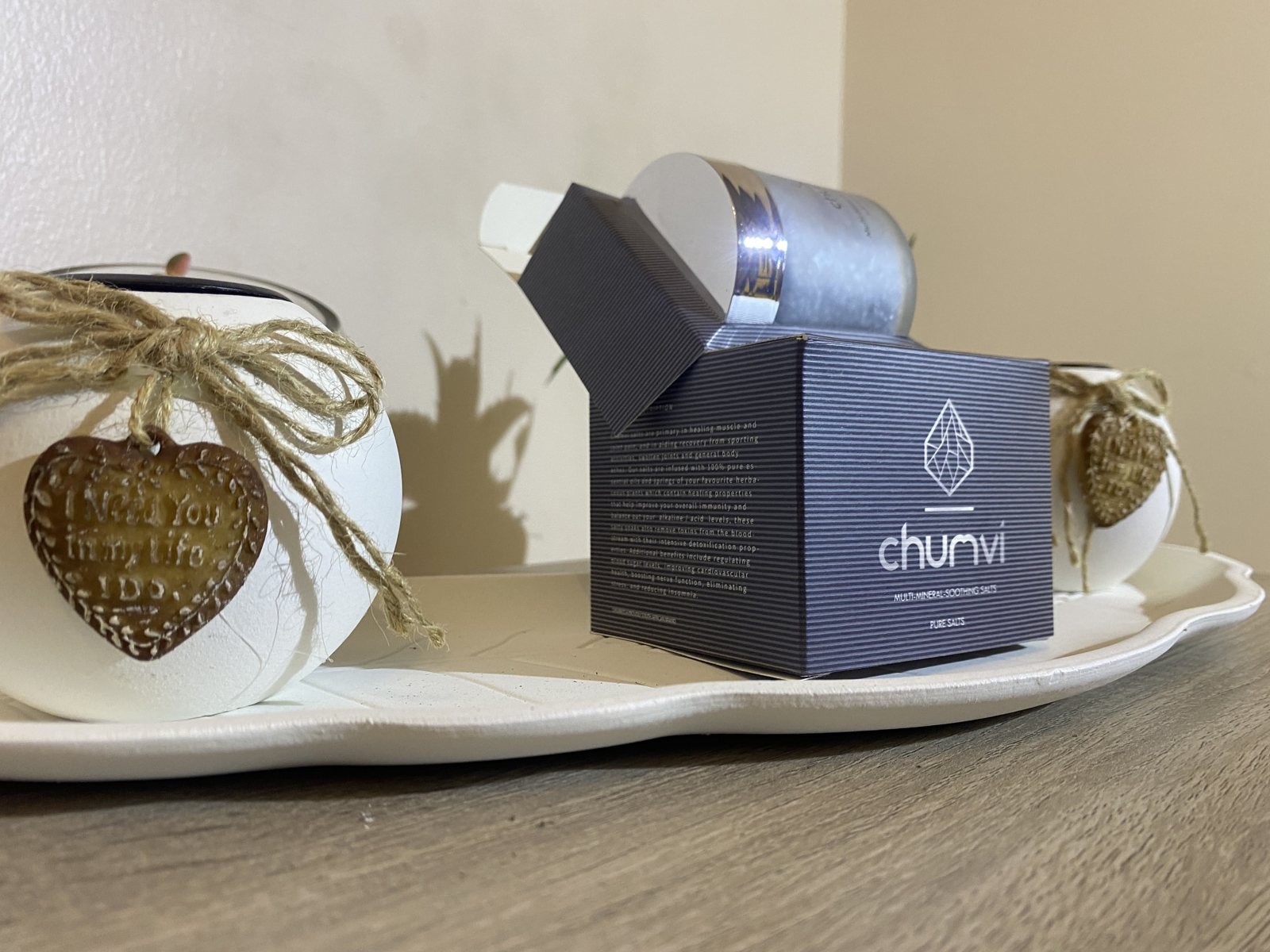 Packaging, materials and visual detail