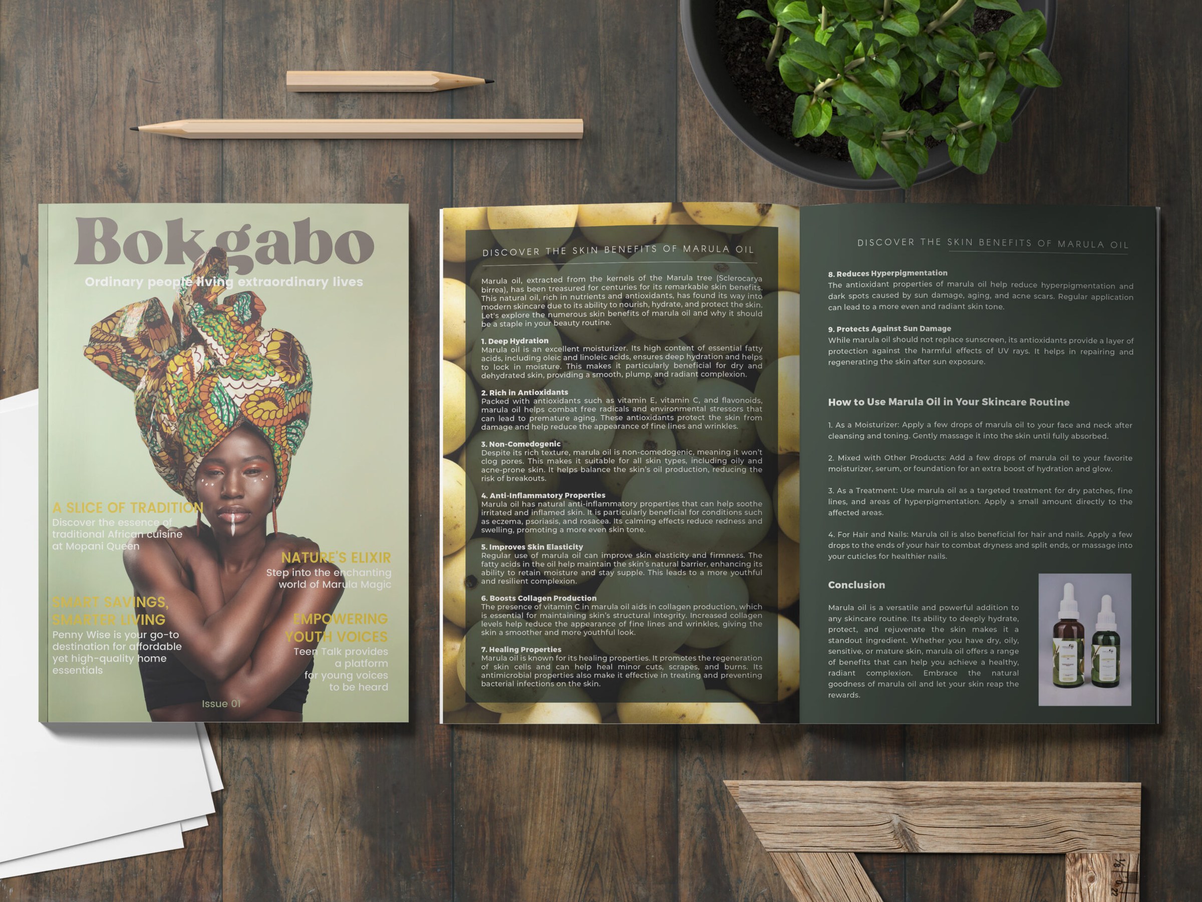 Bokgabo editorial design