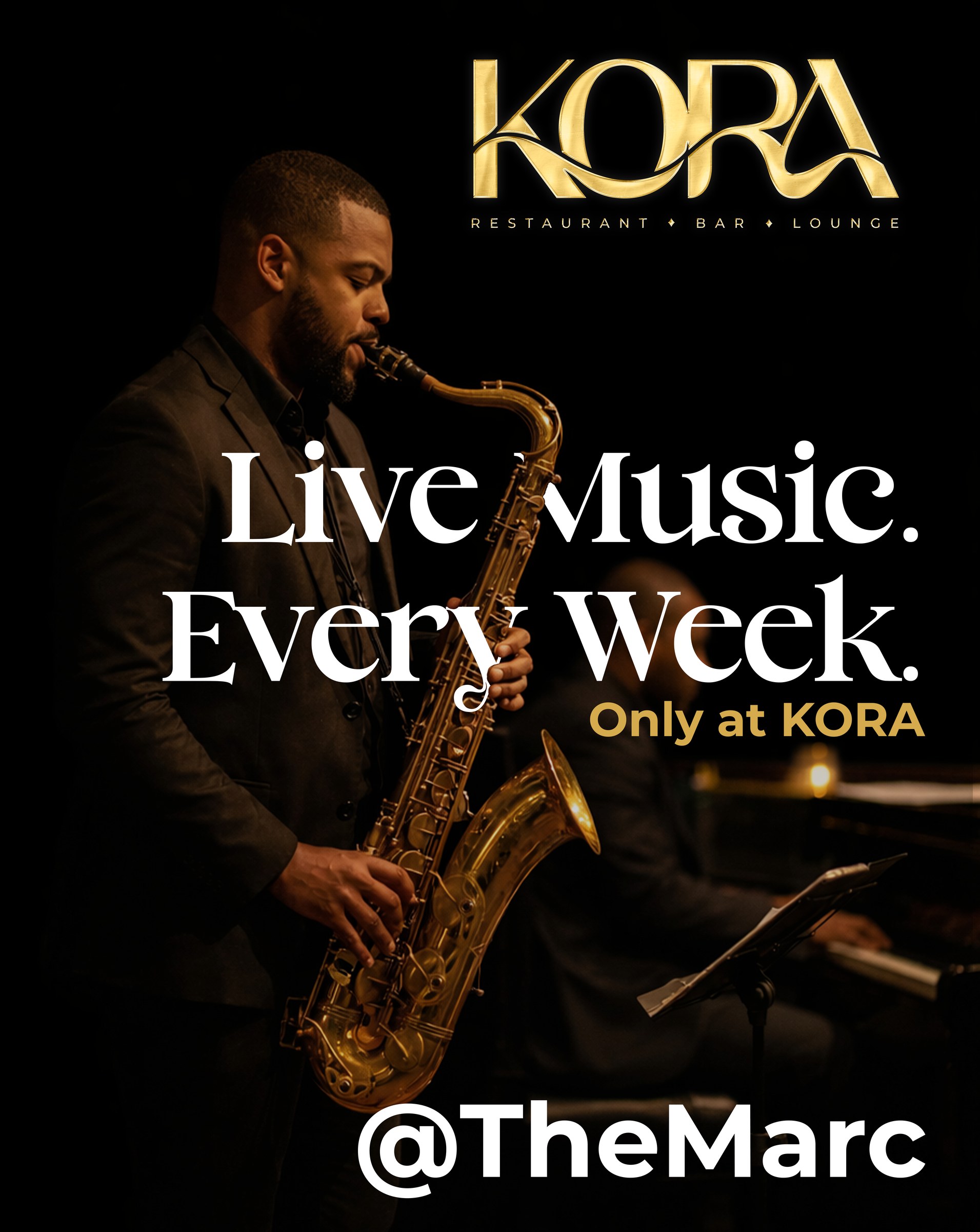 KORA restaurant live music social artwork